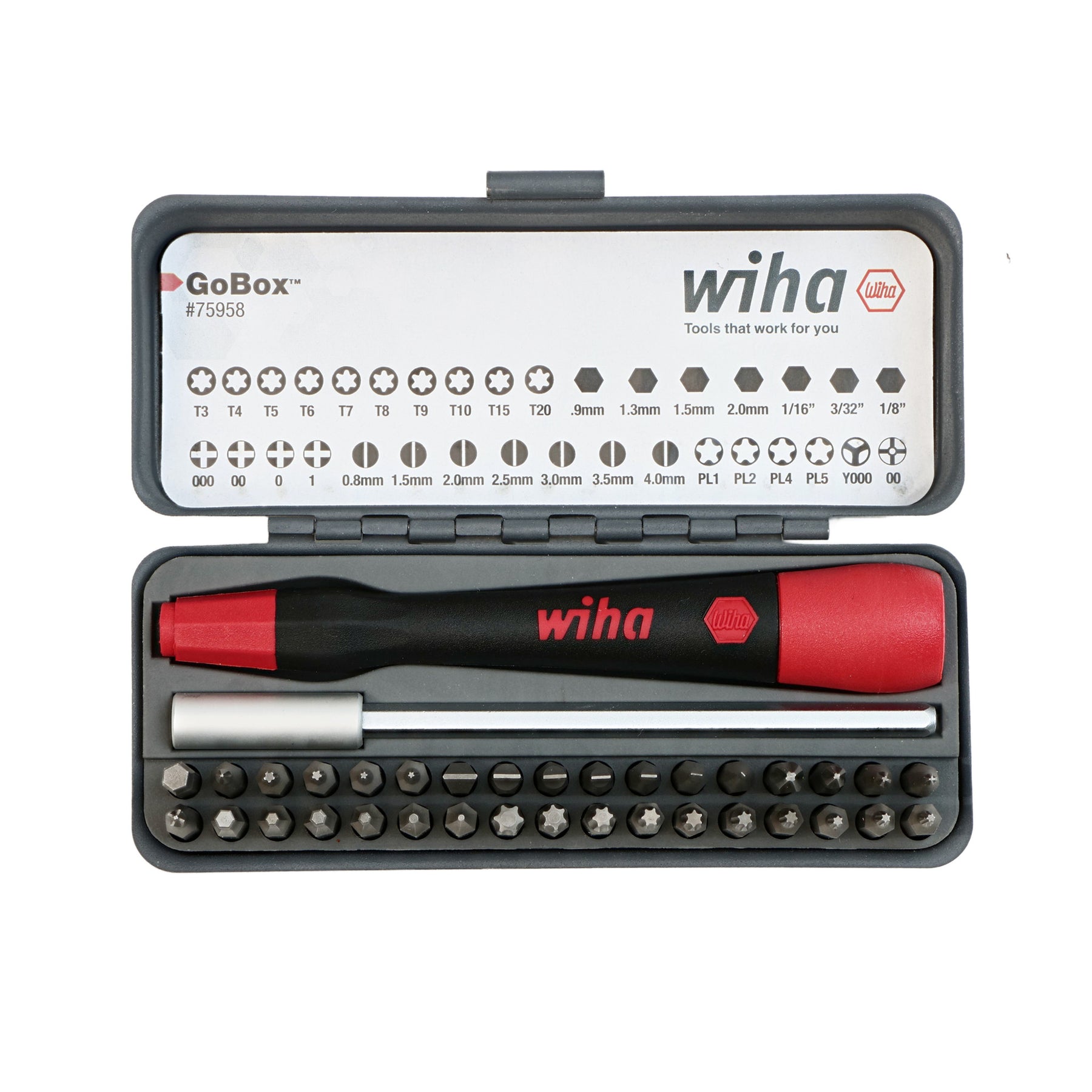 36 Piece GoBox Precision Micro Bit Set