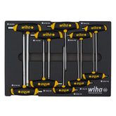10 Piece SoftGrip Dual Drive Hex SAE T-Handle Tray Set