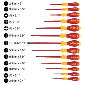 13 Piece Insulated SoftFinish Screwdriver Set