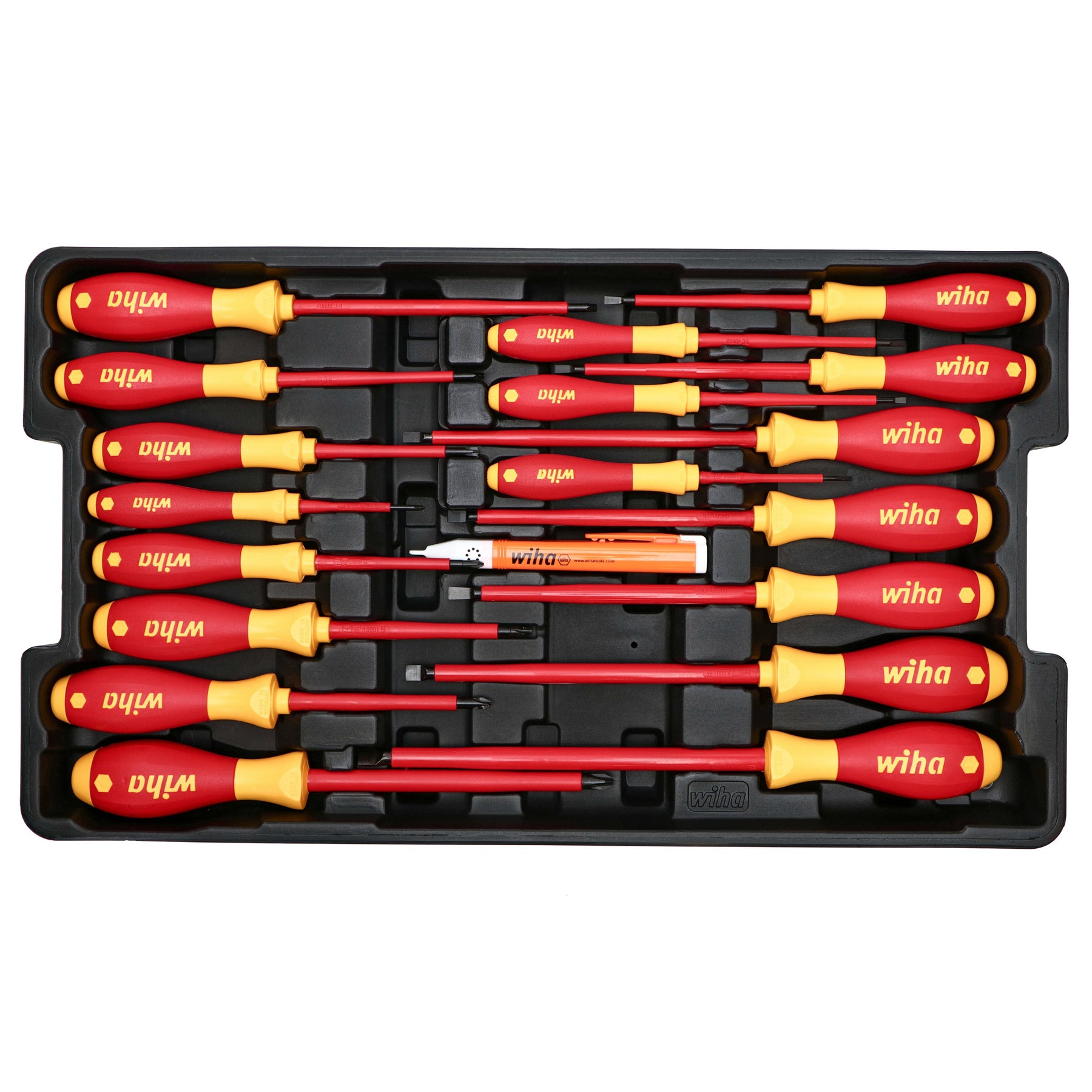 80 Piece Master Electrician's Insulated Tools Set In Rolling Hard Case
