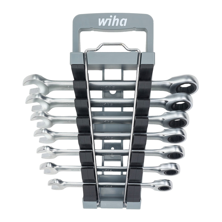 7 Piece Combination Ratchet Wrench Set - Metric