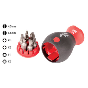 7 Piece SoftFinish Stubby Bit Holder Set