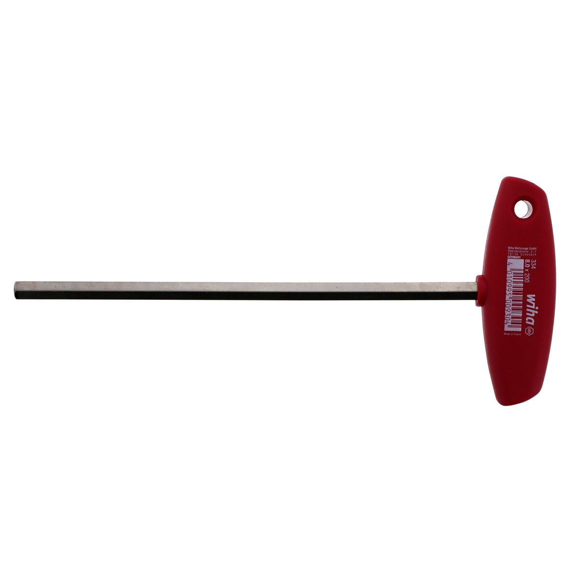 Classic Grip Hex Metric T-Handle 8.0mm