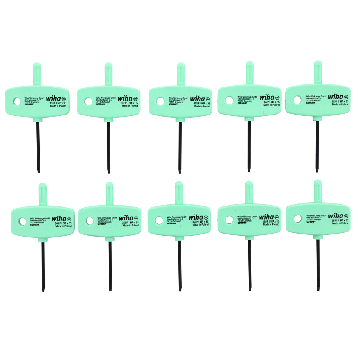 TorxPlus Driver Wing Handle IP5 - 10 Pack