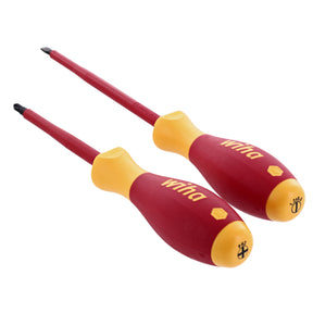 2 Piece Insulated Slotted and Phillips Screwdriver Set