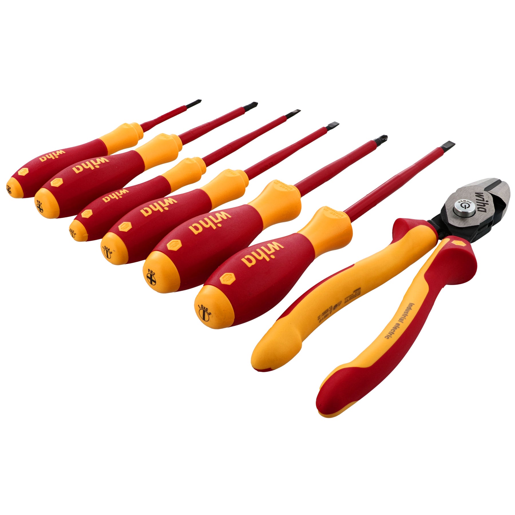 7 Piece Insulated BiCut Compound Cutters and Screwdriver Set