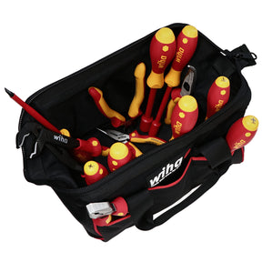 13 Piece Master Electrician's Insulated Tool Set in Canvas Tool Bag