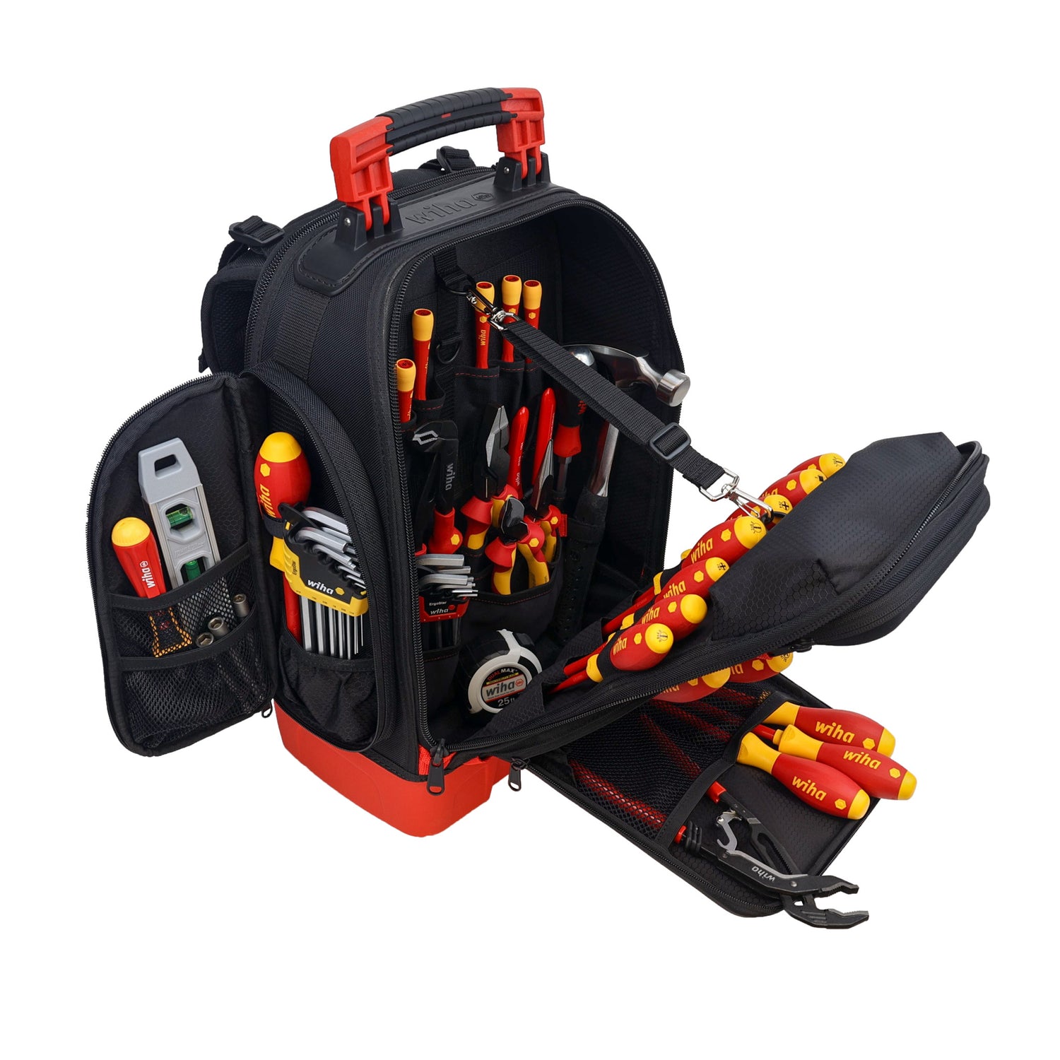 Wiha 91872 Heavy Duty Tool Hauler Backpack - 59 pc. Master Set