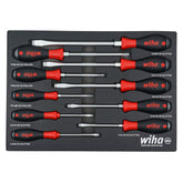 10 Piece SoftFinish XHeavy Duty Cushion Grip Screwdriver Tray Set