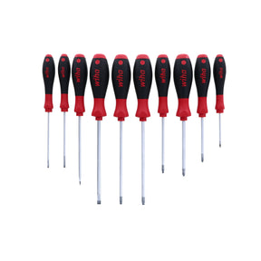 10 Piece SoftFinish Phillips and Square Screwdriver Set