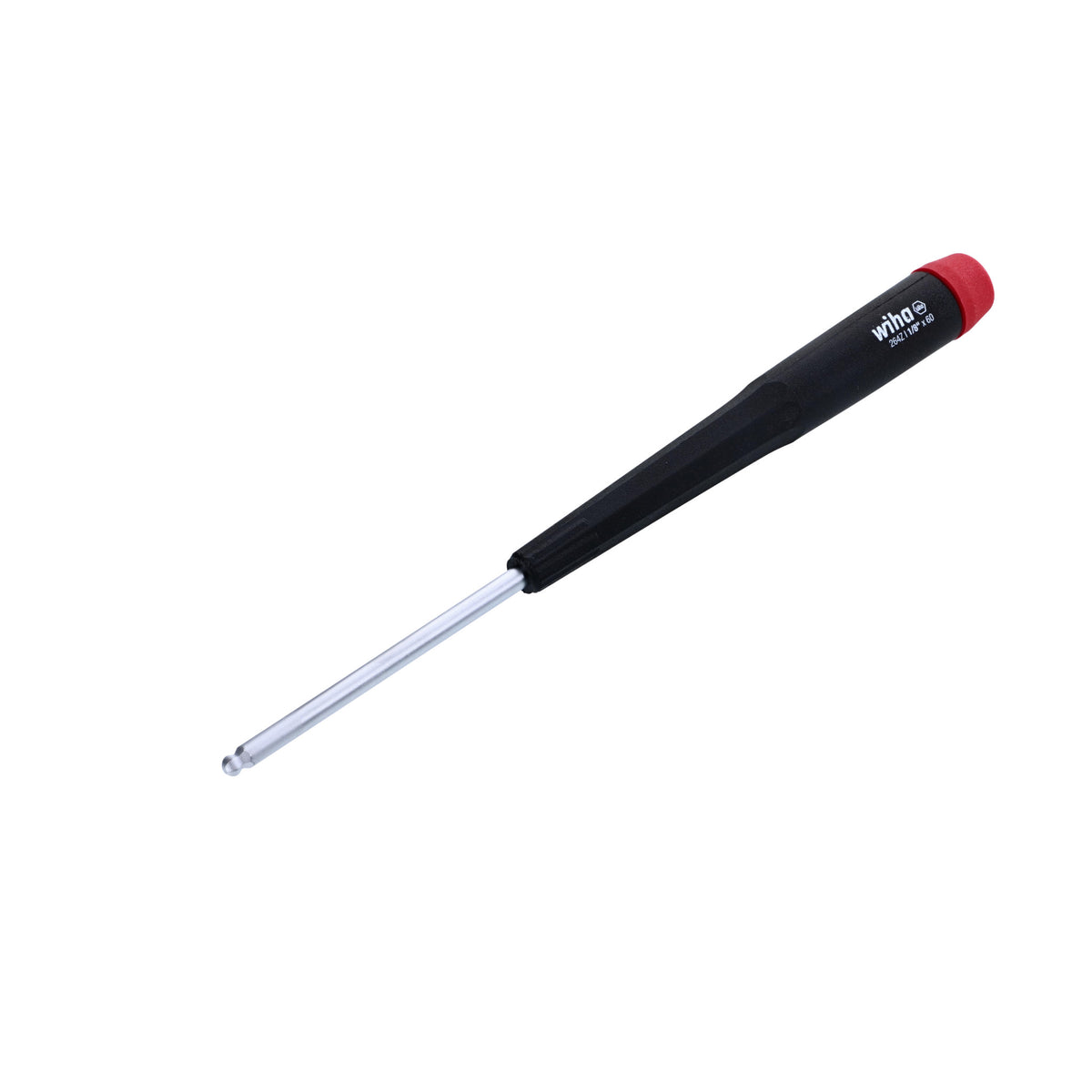 Precision Ball End Hex Screwdriver 1/8" x 60mm