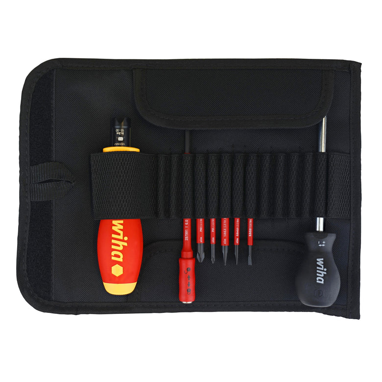 8 Piece Insulated TorqueVario-S (10-50 In/lbs) and SlimLine Blade Set
