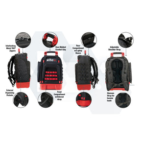 59 Piece Master Electrician's Insulated Tool Kit in Heavy Duty Backpack
