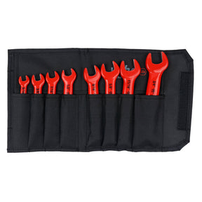 Wiha 20192 8 Piece Insulated Open End Wrench Set - SAE