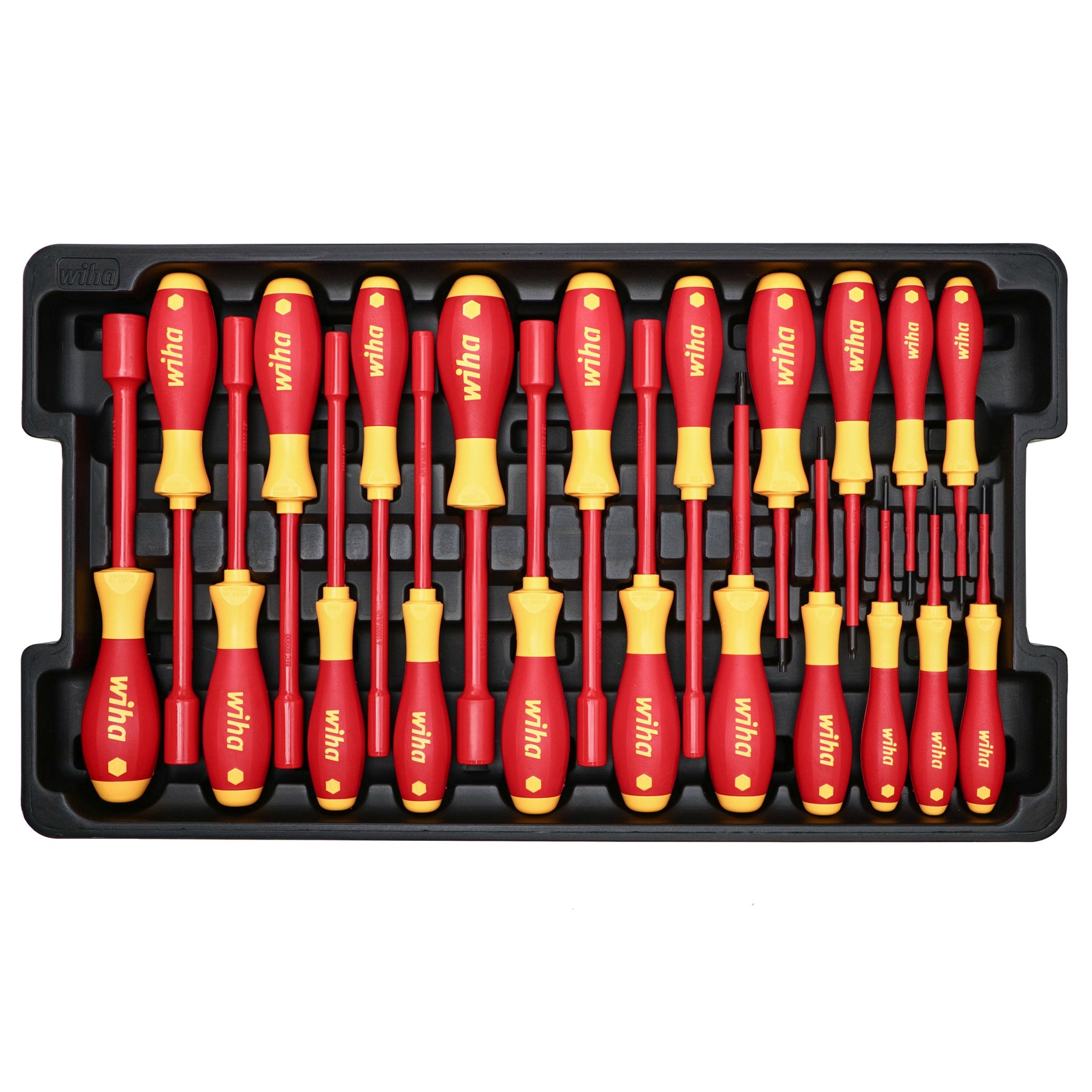 80 Piece Master Electrician's Insulated Tools Set In Rolling Hard Case