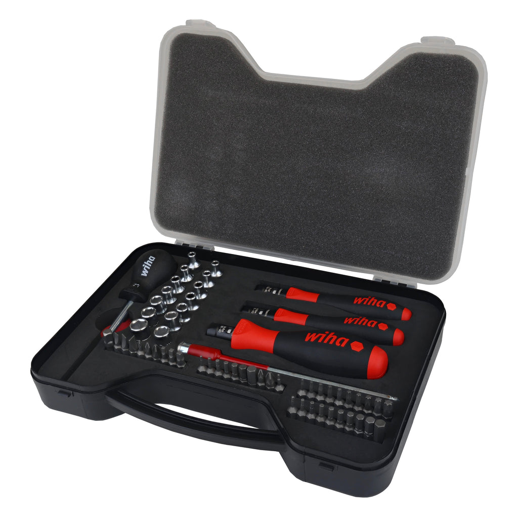 Wii一式 Wiha 28589 TorqueVario Bit 59 Pc. Set