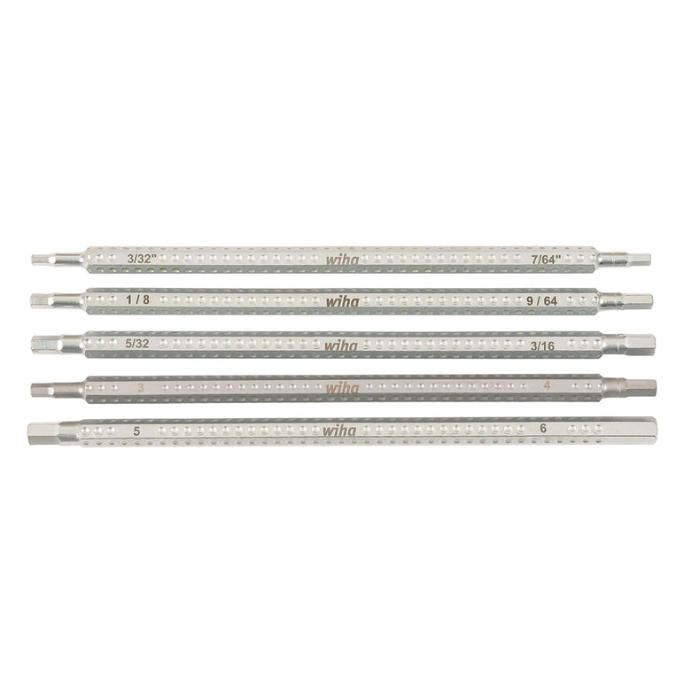 5 Piece Drive-Loc VI Hex Blade Set