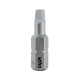 Wiha 71802 Square Bit #2 - 25mm - 10 Pack