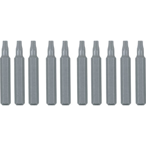 Wiha 75665 System 4 Torx MicroBits T6 x 28mm - 10 Pack