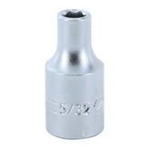 Wiha 33305 6 Point - 1/4 Inch Drive Socket - 5/32" x 25mm