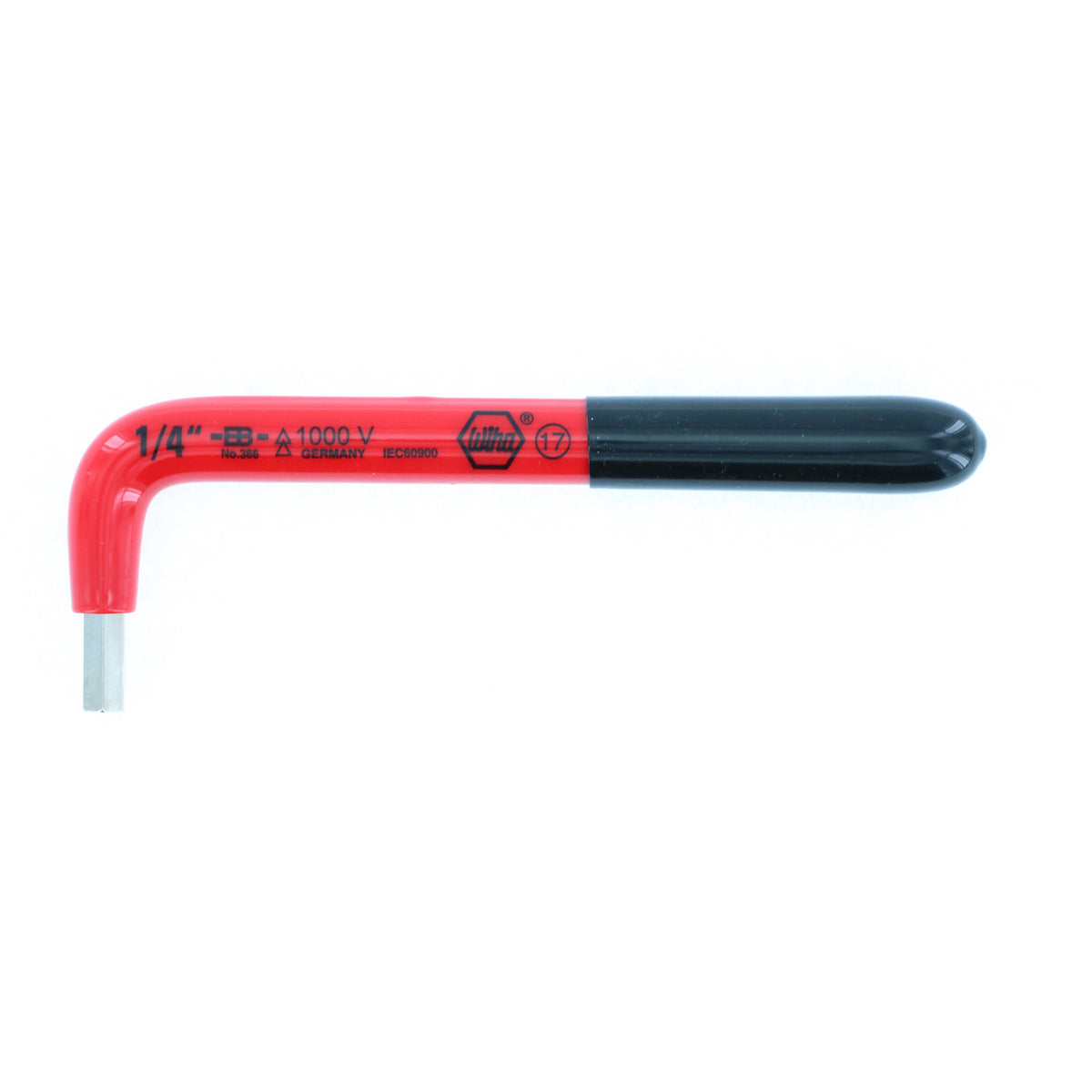 Wiha 13668 Insulated Hex Key 1/4" x 5.3"