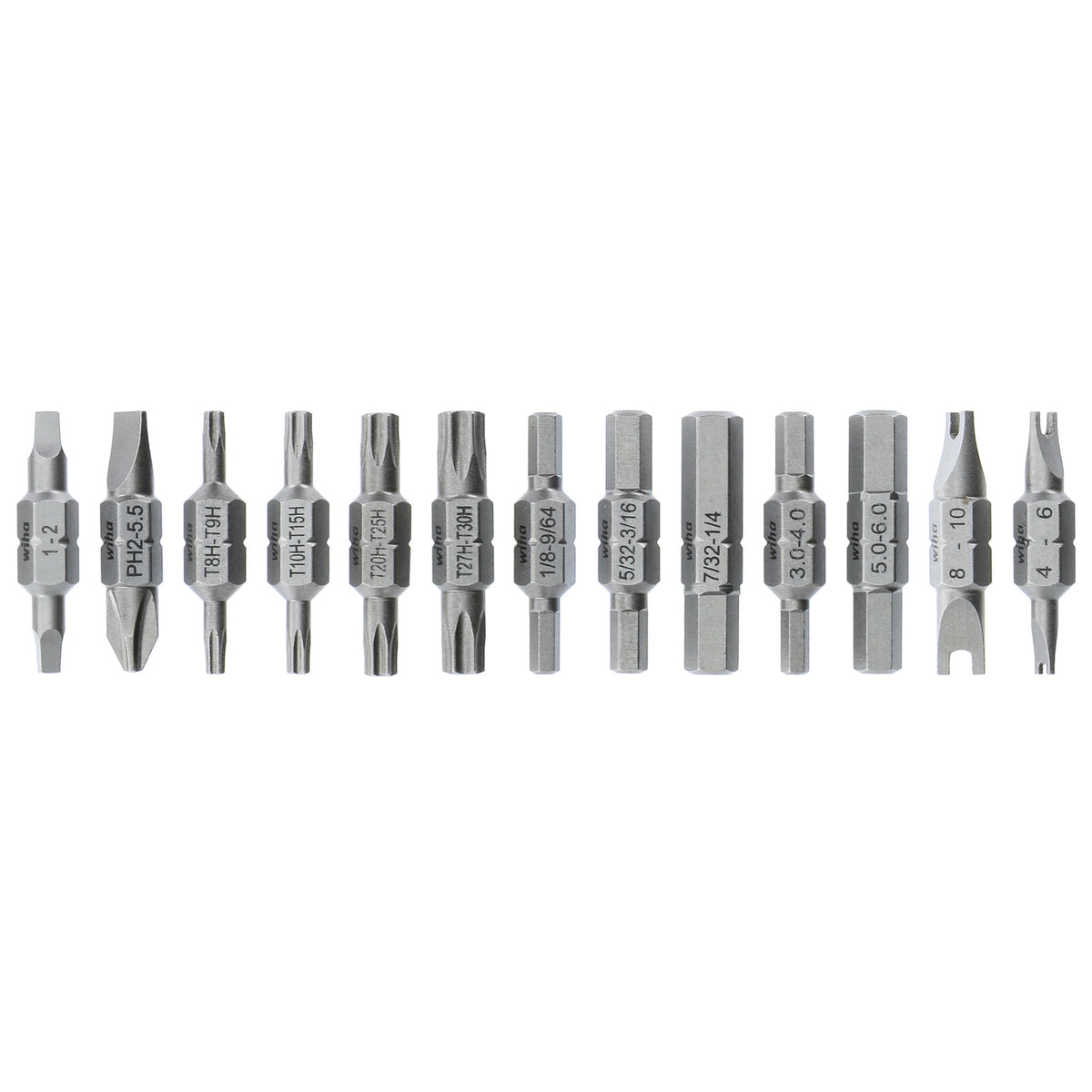 Wiha 77783 13 Piece Double Ended Security Bit Reload for 26-in-1 Ultra Driver