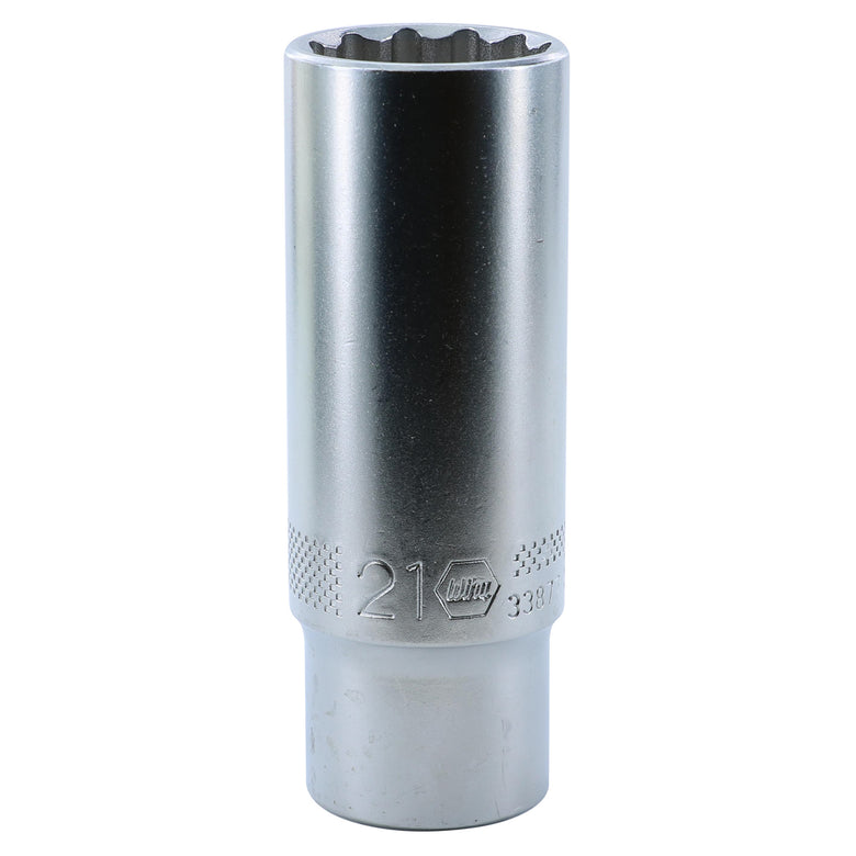 12 Point - 1/2" Drive Deep Socket 21.0mm