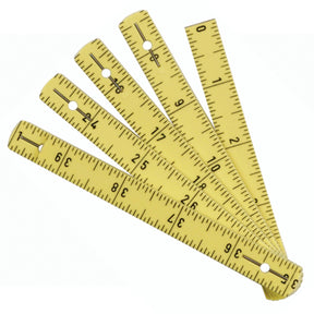 MaxiFlex 1 Meter Folding Ruler Inside Read