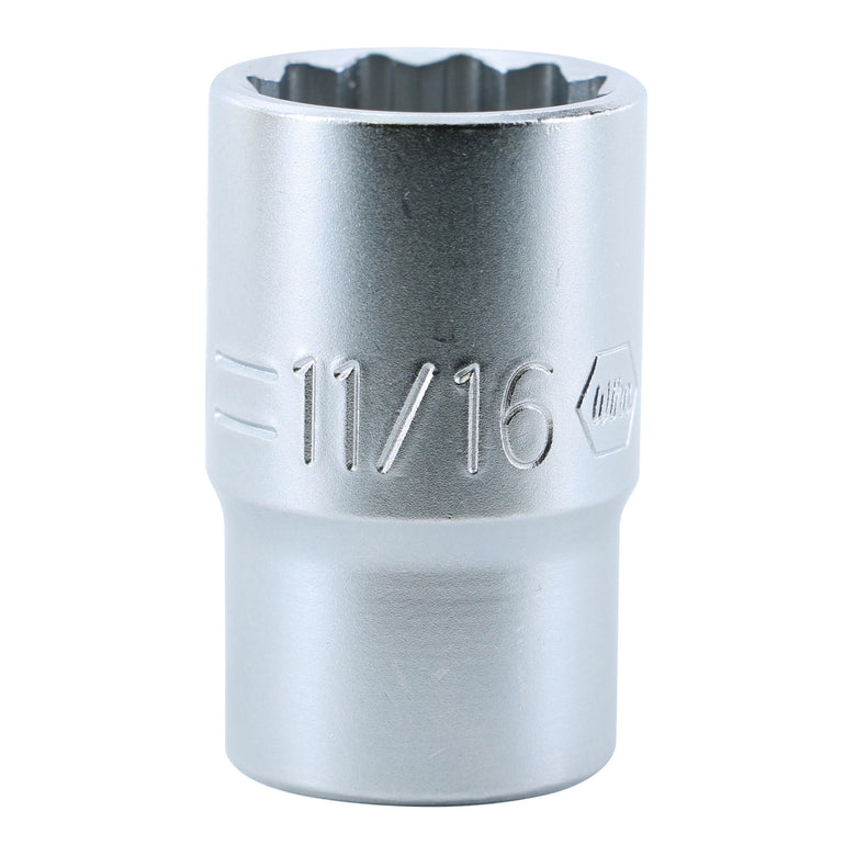 12 Point - 1/2" Drive Socket 11/16"