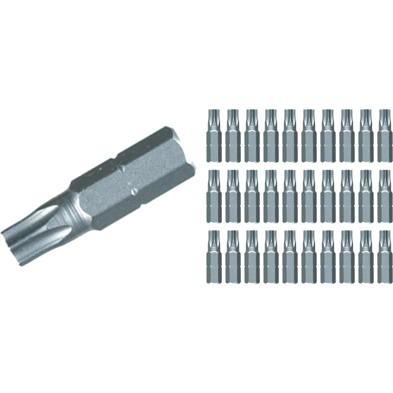 Torx Contractor Insert Bit T25 x 25mm - 30 Pack