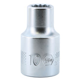 Wiha 33826 12 Point - 1/2" Drive Socket 10.0mm