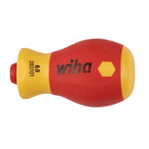 Wiha 28302 Insulated SoftFinish Stubby SlimLine Blade Handle