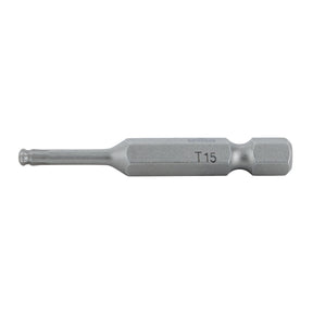 Torx Ball End Bit T15 - 50mm -  10 Pack