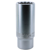 Wiha 33879 12 Point - 1/2" Drive Deep Socket 23.0mm