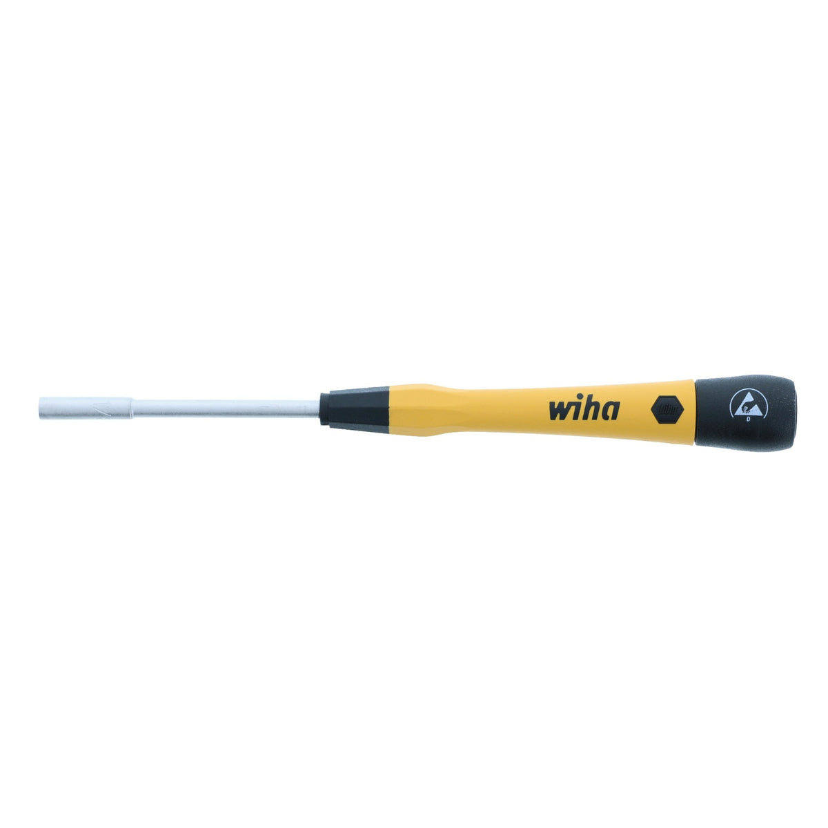 Wiha 27772 ESD Safe PicoFinish Precision Nut Driver - 1/8" x 60mm