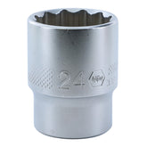 Wiha 33840 12 Point - 1/2" Drive Socket 24.0mm