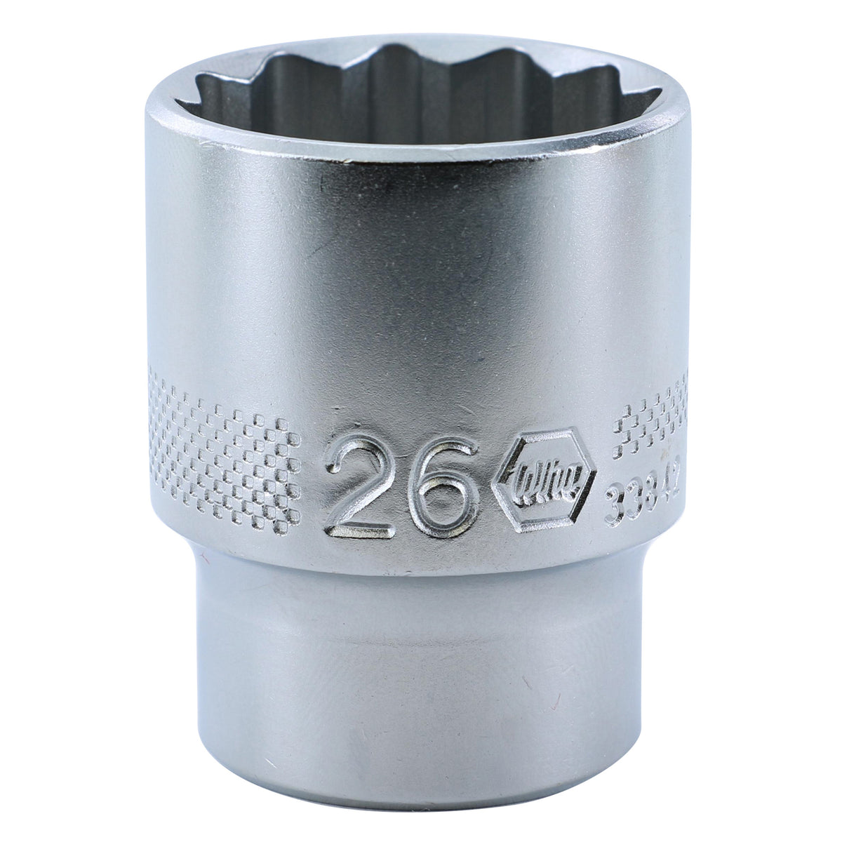 Wiha 33842 12 Point - 1/2" Drive Socket 26.0mm