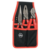 Wiha 32653 3 Piece Classic Grip Pliers and Cutters Belt Set