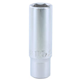 Wiha 33348 6 Point - 1/4 Inch Drive Deep Socket - 11.0mm x 50mm