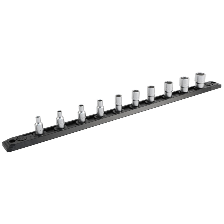 14 Piece Professional Series Socket and Ratchet Set with 3 and 6 Inch Extension Bars- SAE