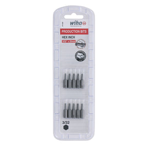 Hex Bit 3/32 - 25mm - 10 Pack