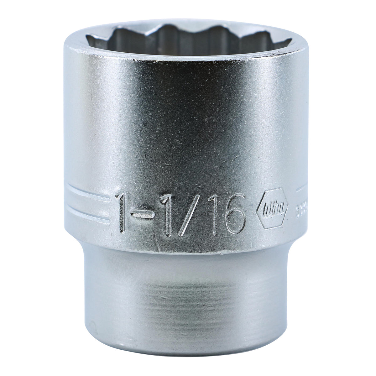 Wiha 33820 12 Point - 1/2" Drive Socket 1-1/16"