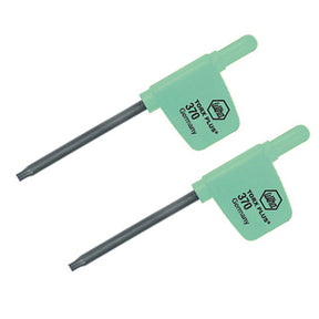 Wiha 37024 TorxPlus Flag Handle Screwdriver IP15 - 2 Pack