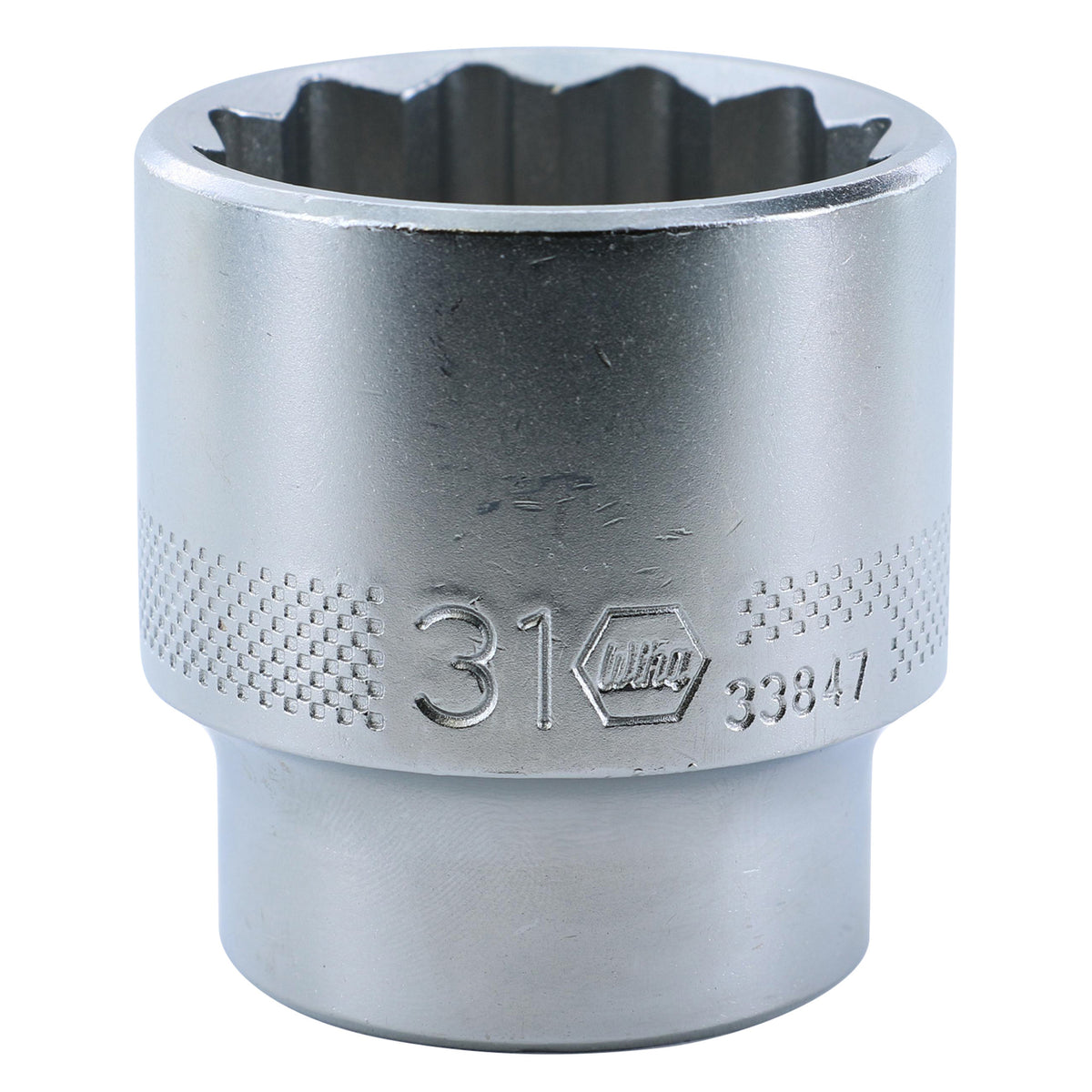 Wiha 33847 12 Point - 1/2" Drive Socket 31.0mm