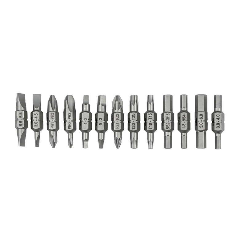 13 Piece Double End Bit Reload Set for Tradesman 26-In-1 Ultra Driver