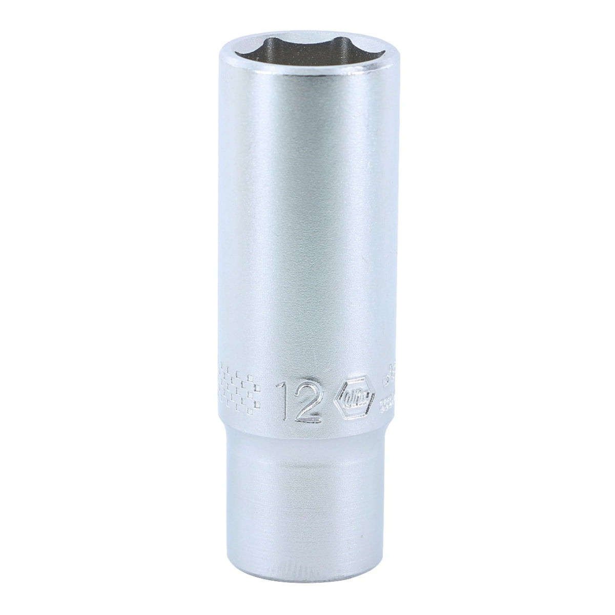 Wiha 33349 6 Point - 1/4 Inch Drive Deep Socket - 12.0mm x 50mm