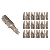 Wiha 72538 Square Contractor Bits #2 - 25mm - 30 Pack