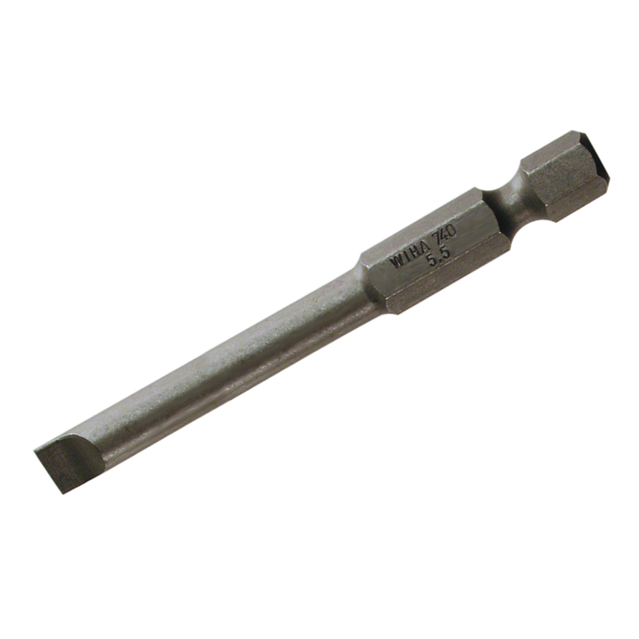 Wiha 74041 Slotted Power Bit 6.5 x 70mm Made in Germany