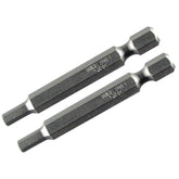 Wiha 73929 Hex Bit 2.5 - 70mm - 2 Pack