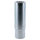 Wiha 33873 12 Point - 1/2" Drive Deep Socket 17.0mm